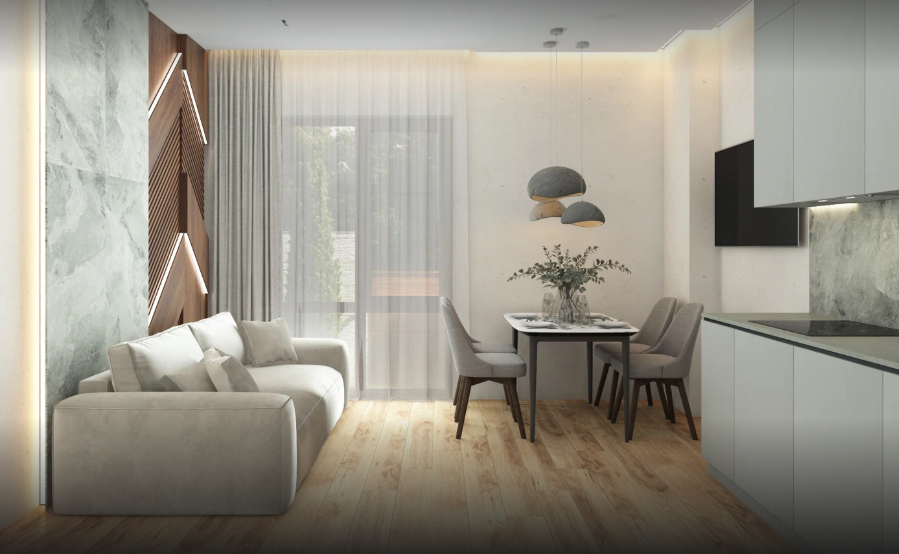 Дизайн-проект гостевого дома с баней