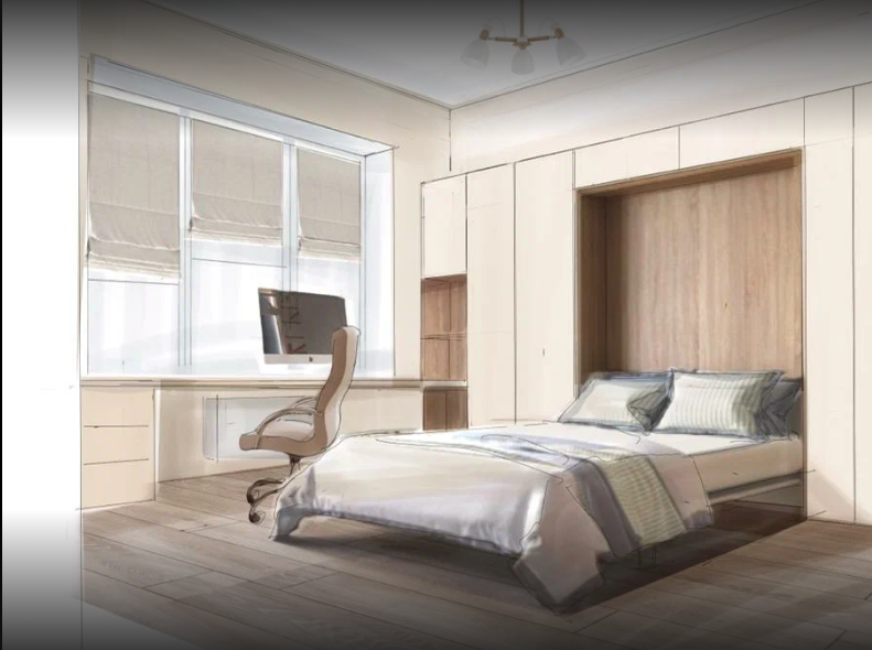 Дизайн-проект квартиры-студии