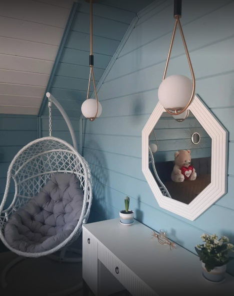 Дизайн спальни загородного дома