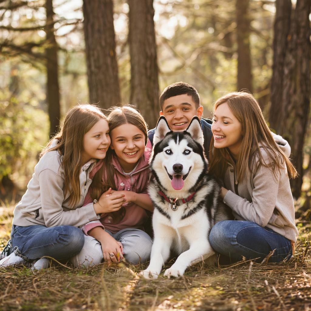 Время с питомцем на отдыхе.