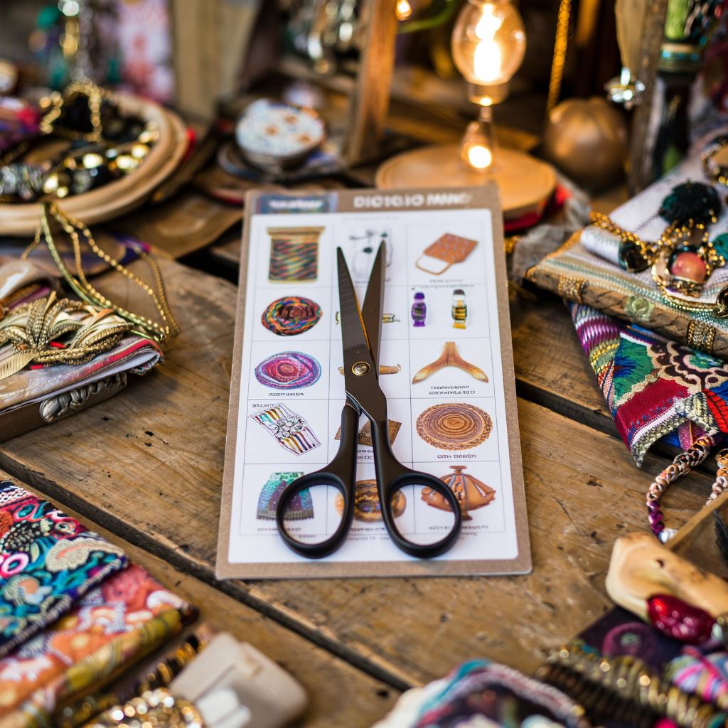 Карточка товара для ножниц на ОЗОН