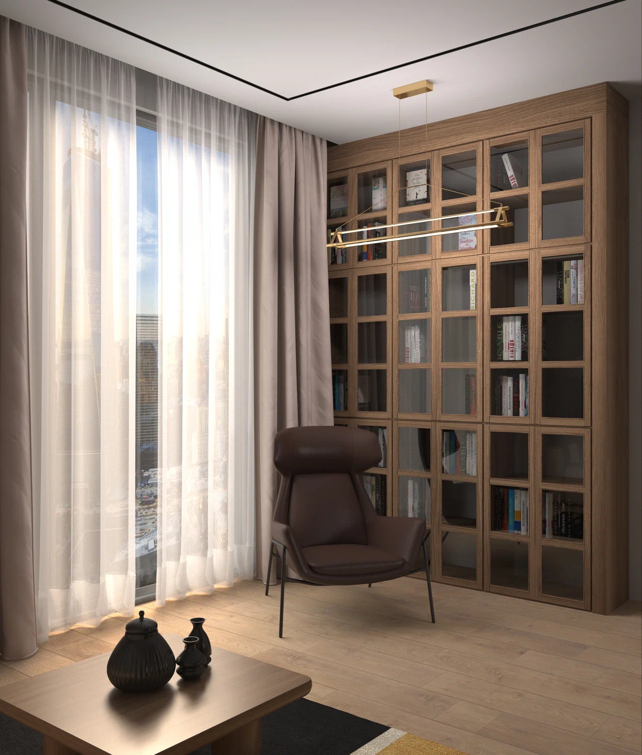 Дизайн-проект кухни-гостиной