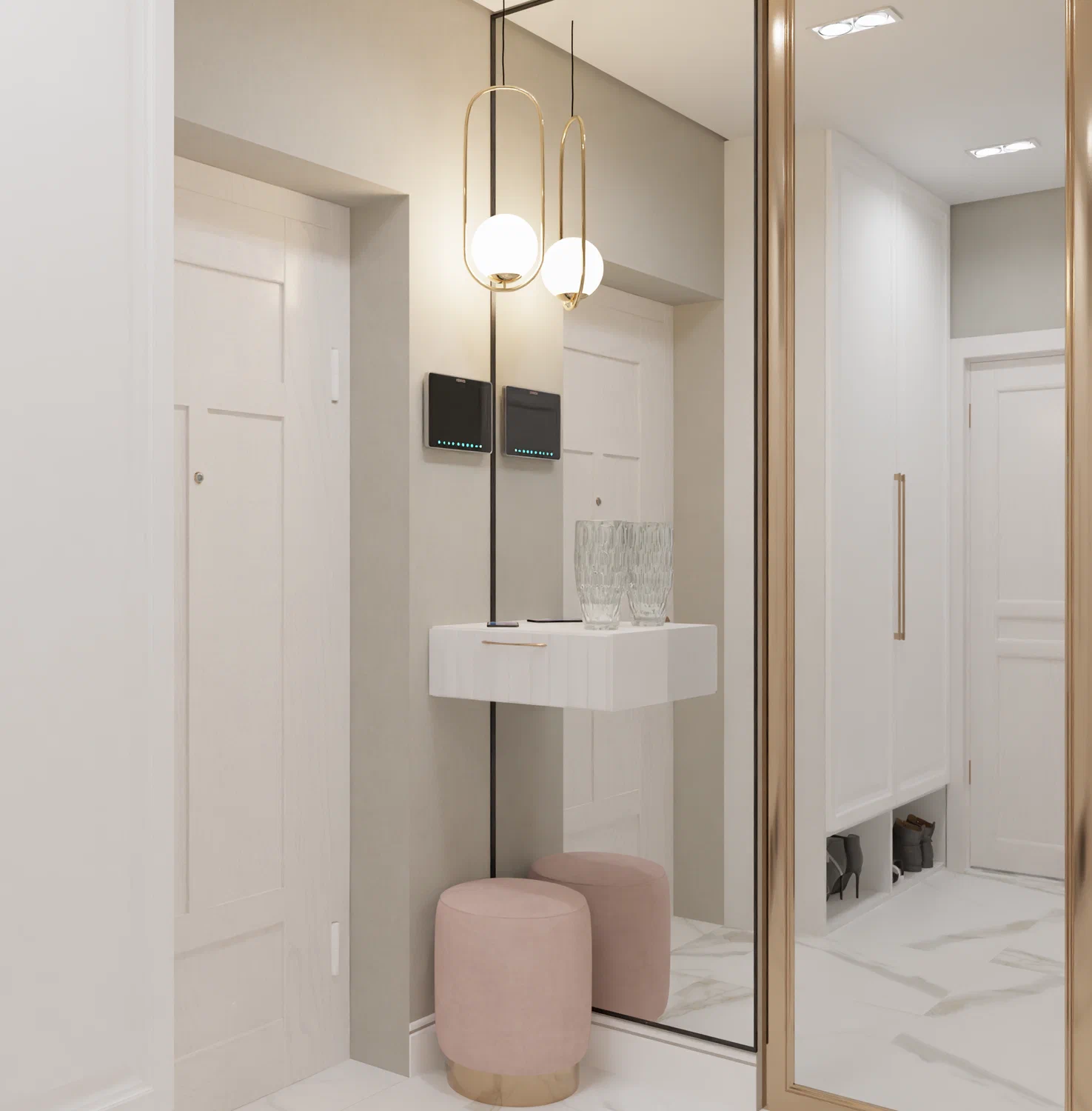 Дизайн проект 4-х комнатной квартиры