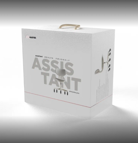 Упаковка ортопедического стула для масте