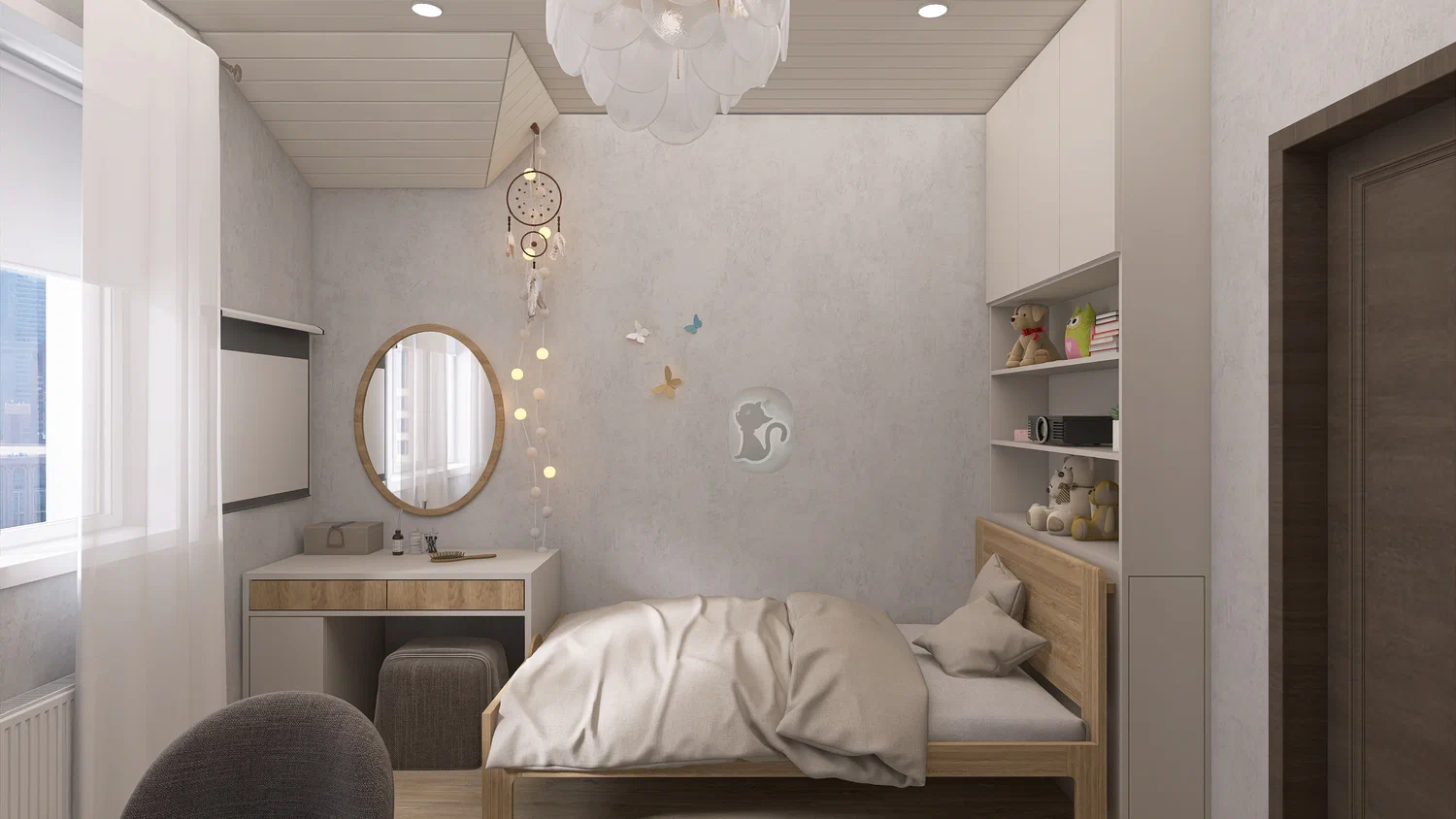 Планировка и визуализация детских комнат