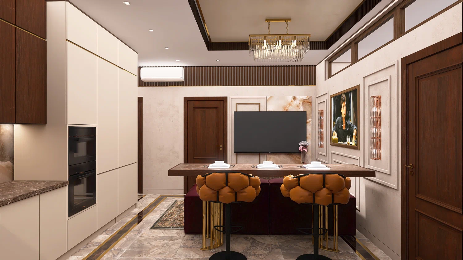 Дизайн-проект 2К квартиры