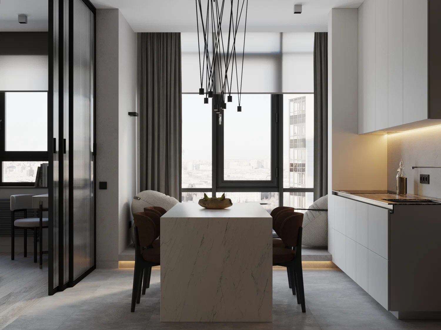 Однокомнатная квартира 42 кв.м.