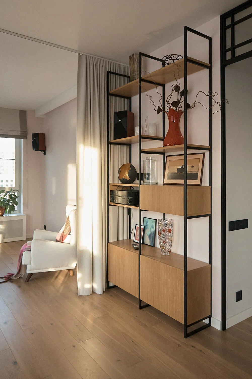 Разработка дизайн-проекта трехкомнатной