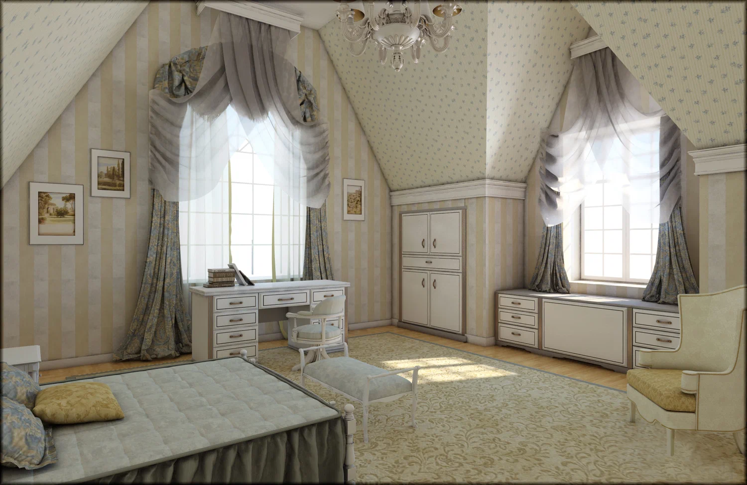 Дизайн проект интерьера дома