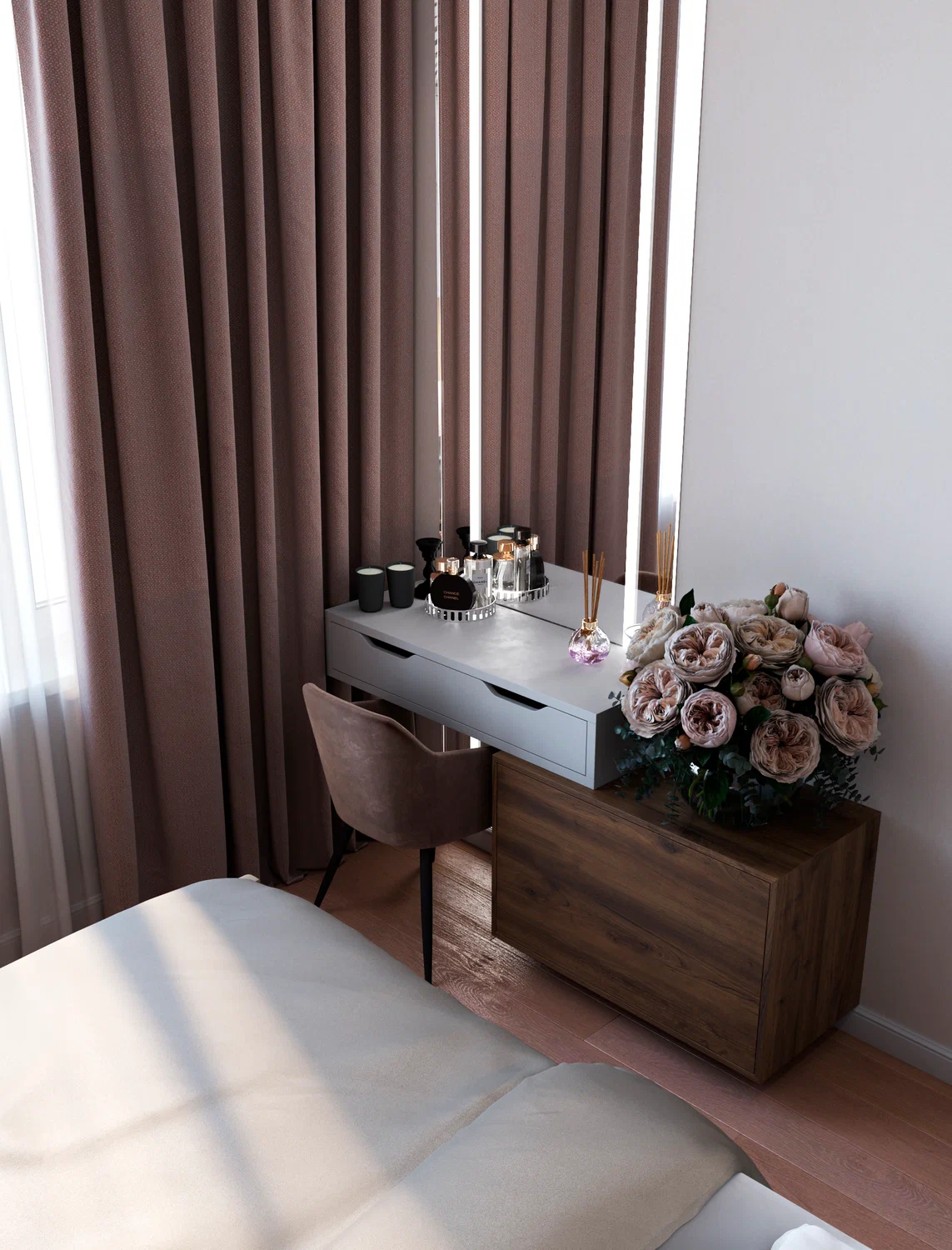 Дизайн- проект квартиры 85 кв.м.