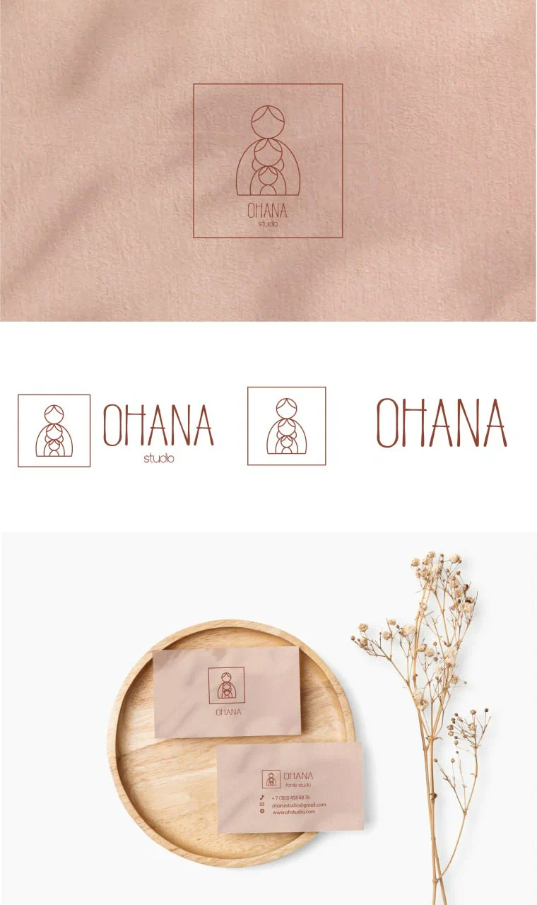 Логотип для семейной студии