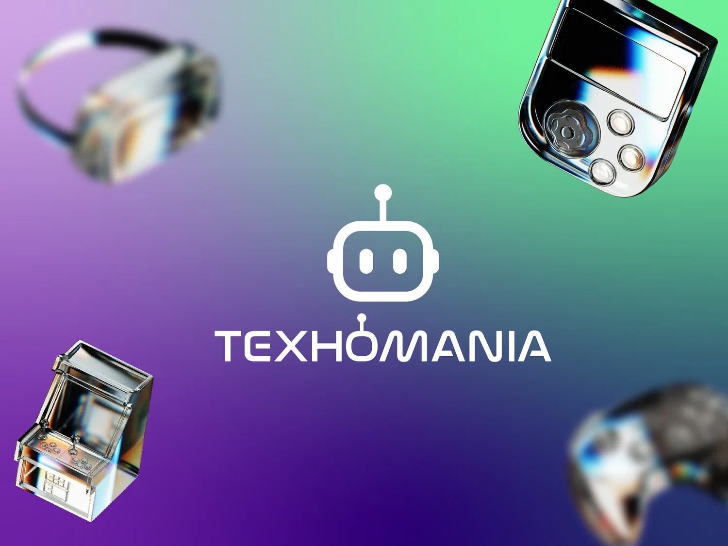 Логотип для ТЕХНОМАНИИ