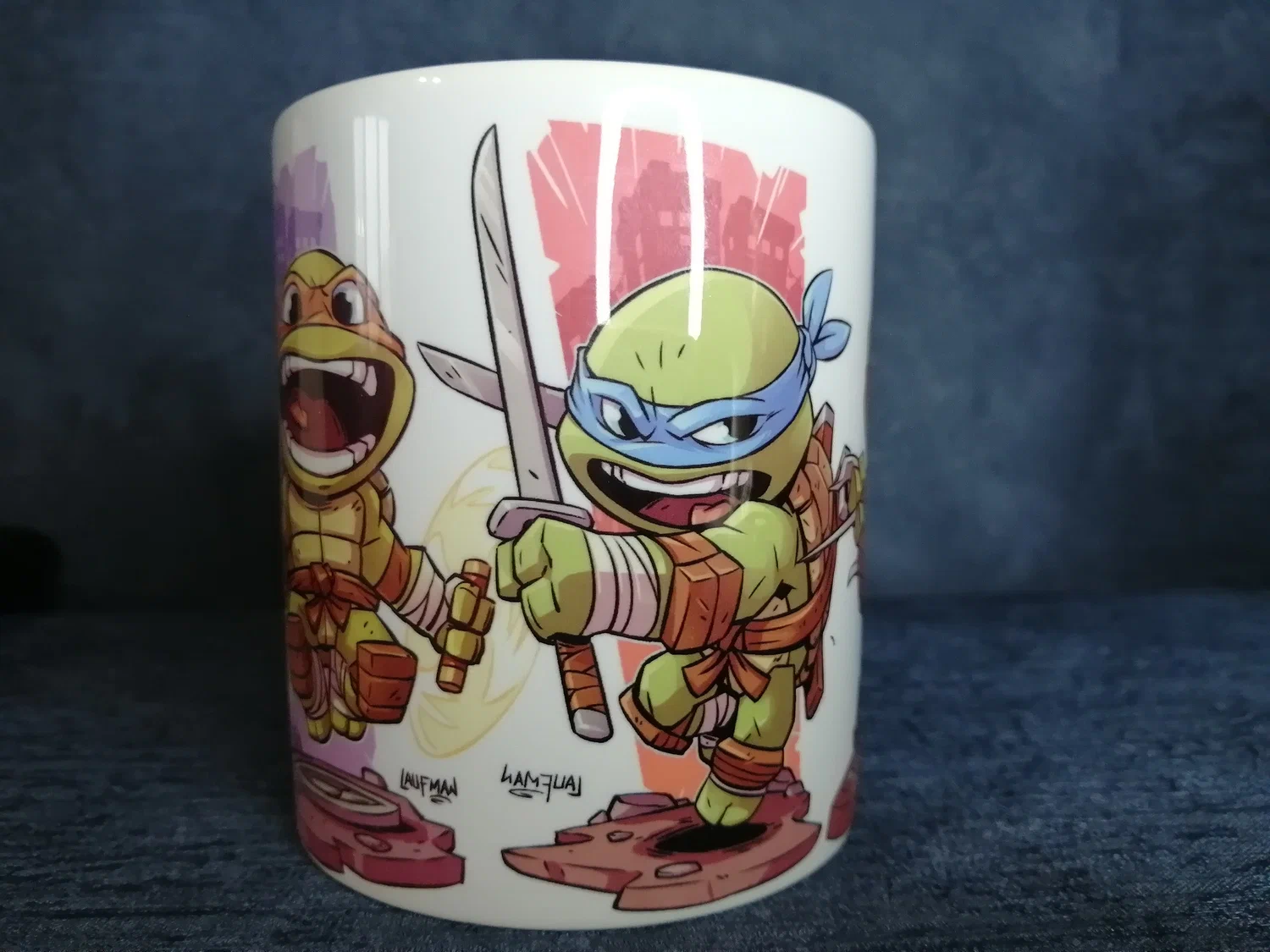 Кружка c героями мультфильмов