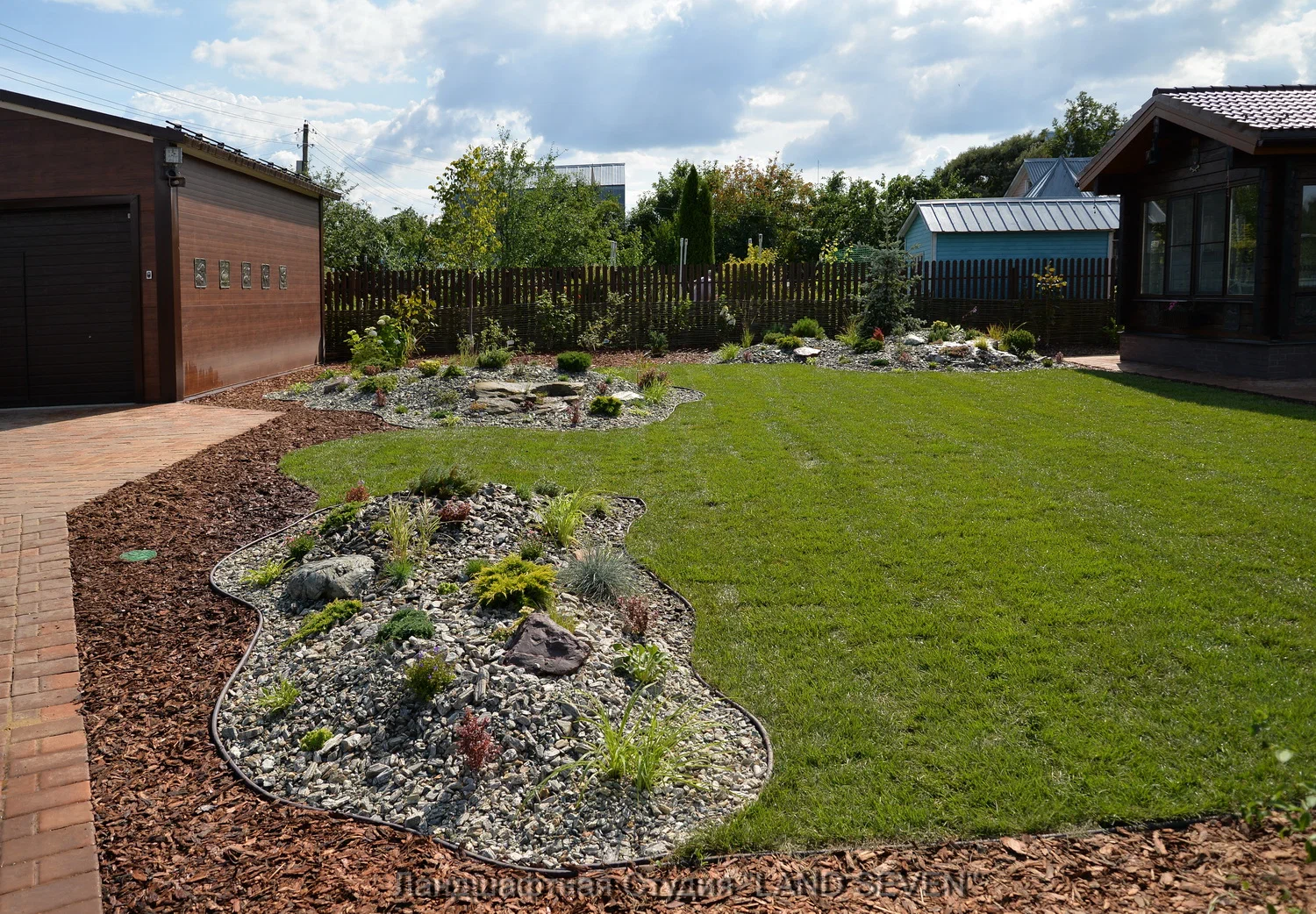 Ландшафтный дизайн дачного участка