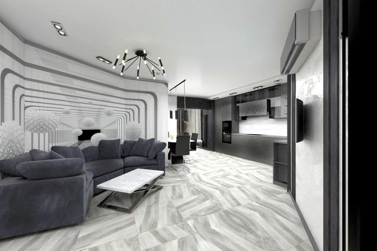 Дизайн-проект интерьера кухни