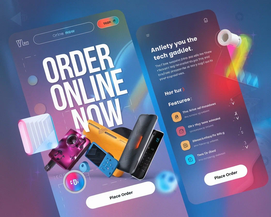 Дизайн лендинга