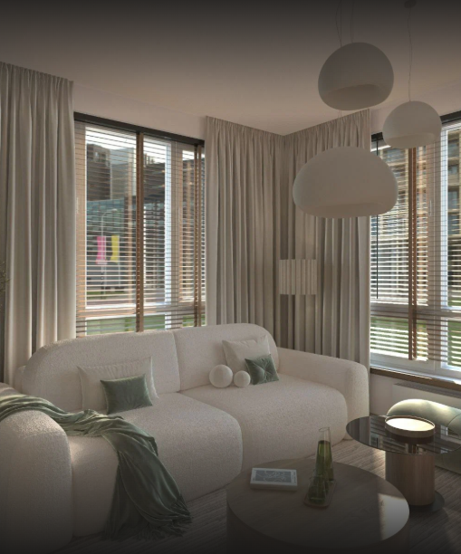 Проект квартиры в современном стиле.