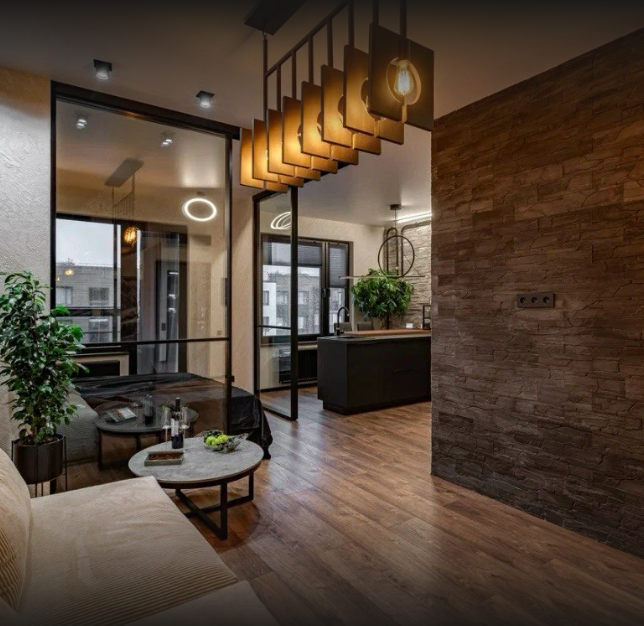 Дизайн-проект брутальной берлоги.