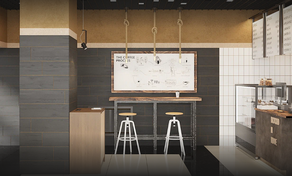 Проект небольшой кофейни