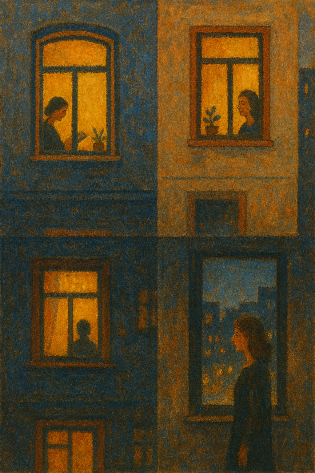 Окна города