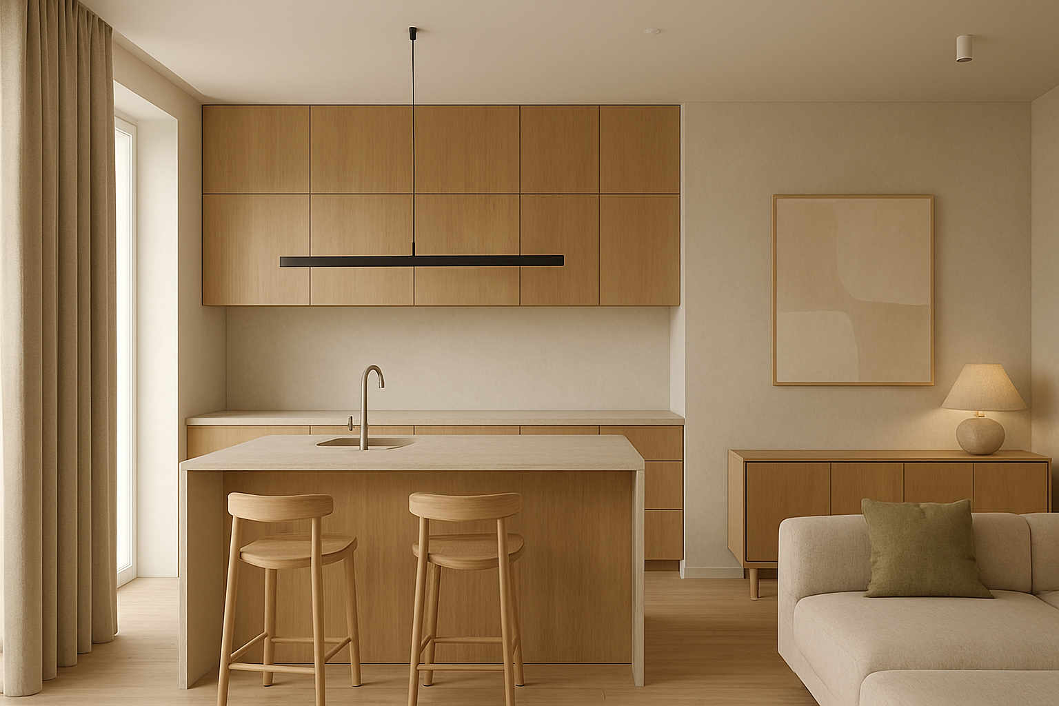 Квартира «Тихая геометрия»