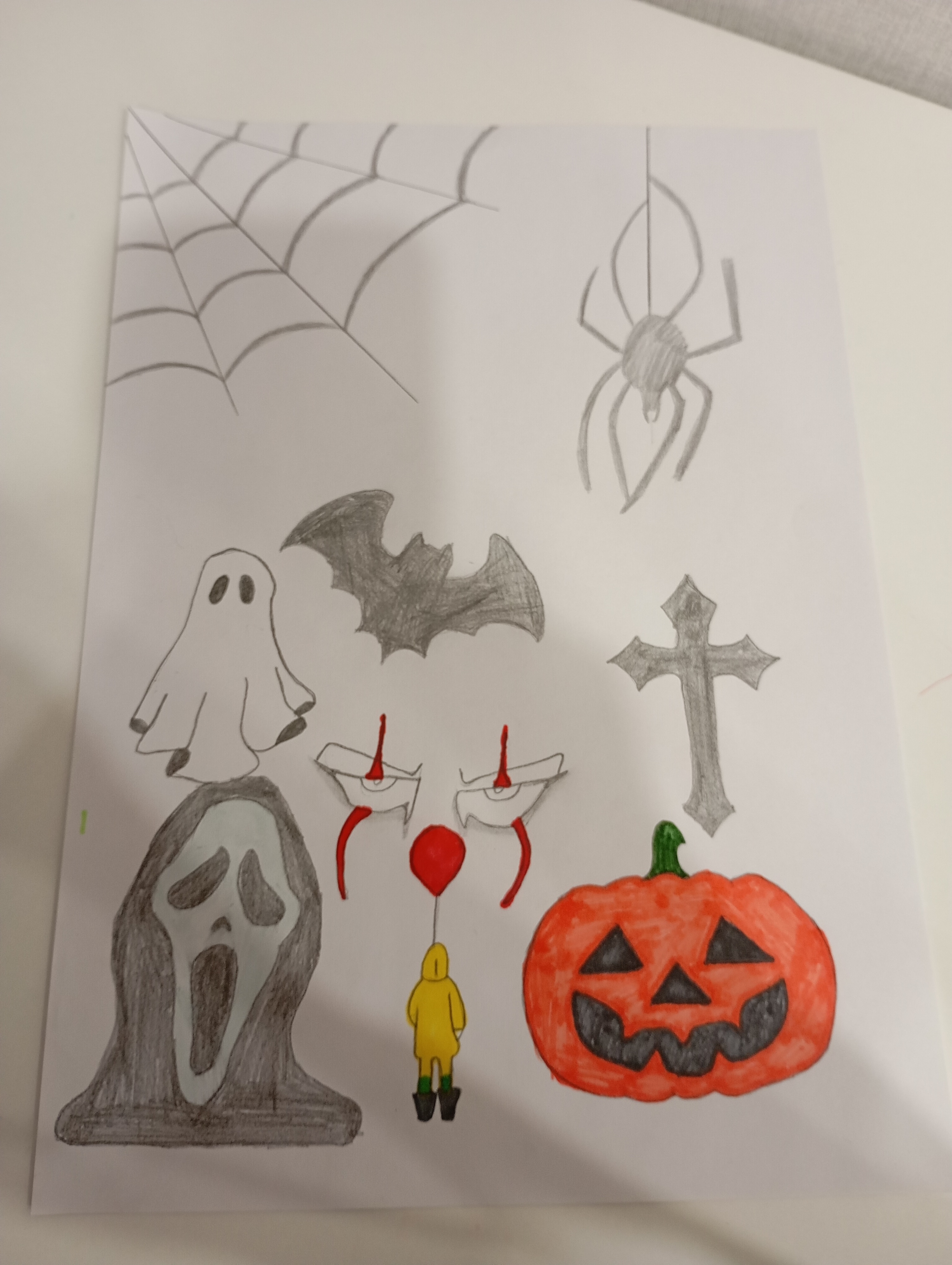 Рисунок на хэллоуин
