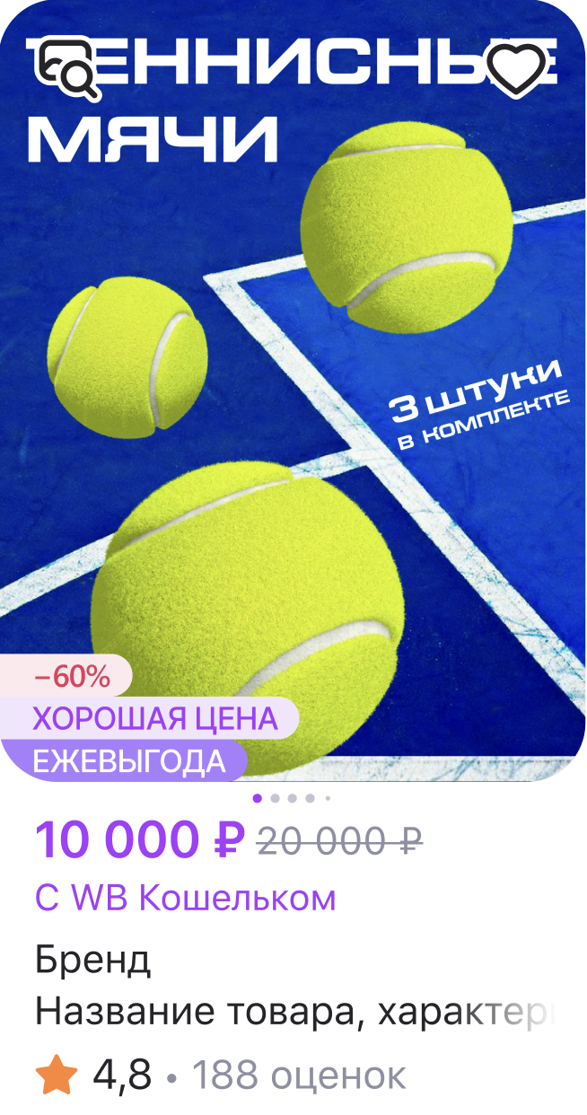 Дизайн карточки товаров/инфографика