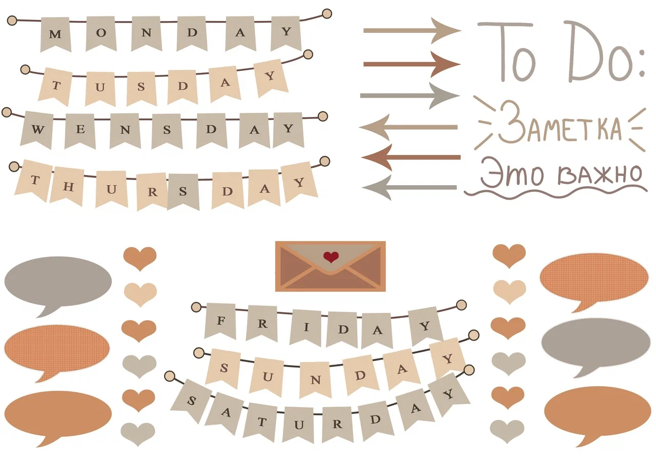 Разработка стикеров, наклеек.