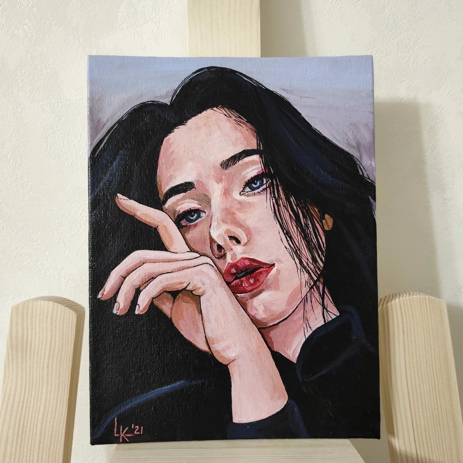 Портрет акрилом на заказ