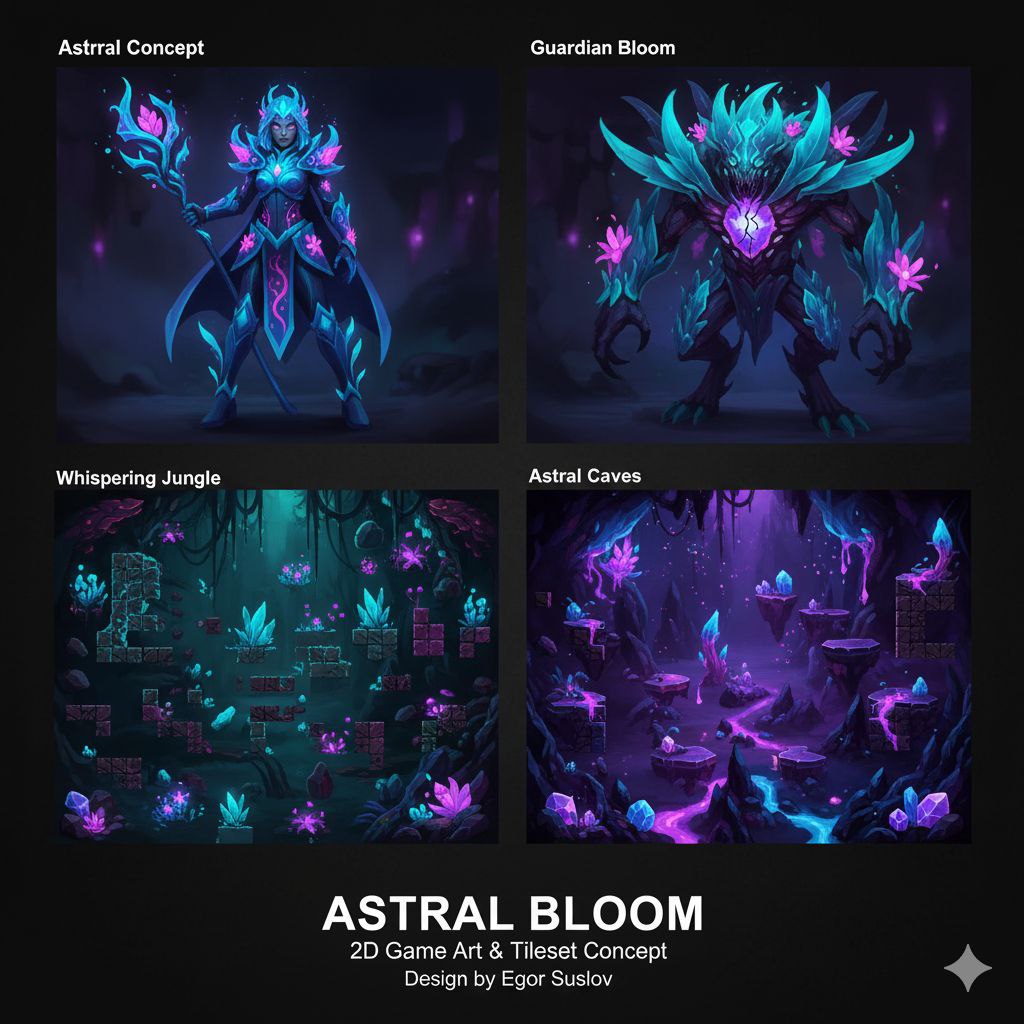 Astral Bloom: Концепт-арт